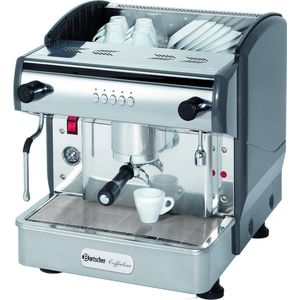 Bartscher Espressomachine G1 | 6L | 1 Groep | 2.85kW | 475x580x523(h)mm - 190160