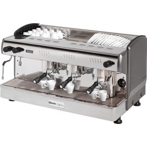 Bartscher Espressomachine | Coffeeline G3 | 17.5L | 3 Groepen | 4.3kW | 967x580x523(h)mm - 190162