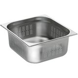 Bartscher GN-Behälter Top Line 2/3 perforiert silber 13,0 l, 1 St.