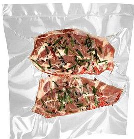 Bartscher - 300313 - Vacuümzakken - Transparant - 4 Lagen, Kookbaar tot 120°C, Inhoud 7,5L