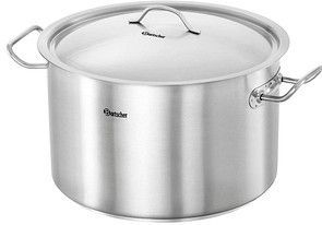 Bartscher - E16L-1 - Kookpan - Zilver - Roestvrij staal - Inhoud 16 L