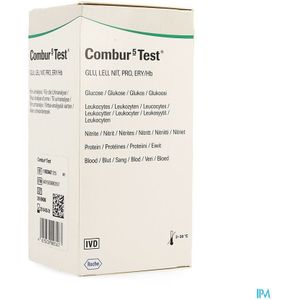 Combur 5 Test Strips 100 11893467255  -  Roche Diagnostics