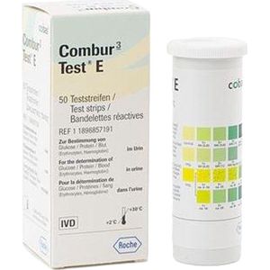 Combur 3 E - Urine Teststrips - Betrouwbaar - Duidelijke Kleurenschaal