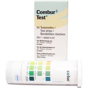 Combur 3 E urine teststrips