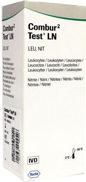 Combur 4 N - Urine Teststrips - 100 Stuks - Roche