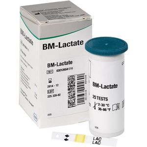 Teststroken - 25 Stuks - Voor Accutrend Plus - Accutrend Lactate - Accusport