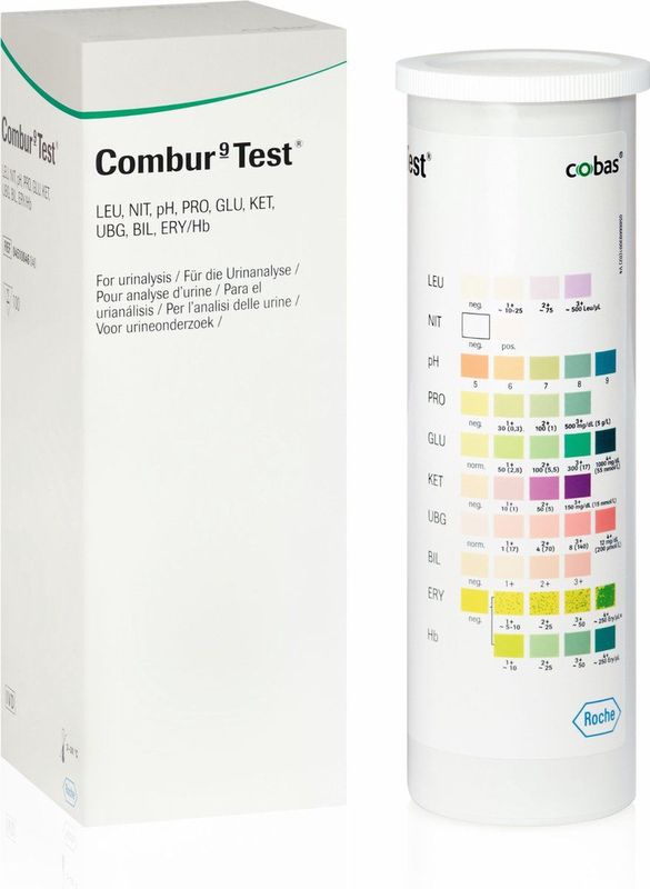 Combur 9 Test Strips