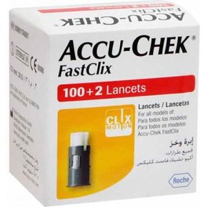 Accu-Chek - Fastclix - Lancetten - 6 Stuks - Geschikt voor Accu-Chek Fastclix