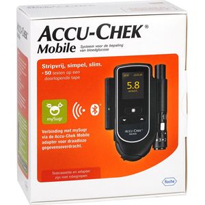 Accu-Chek Mobile Startpakket Glucosemeter met Geïntegreerde Testcassette