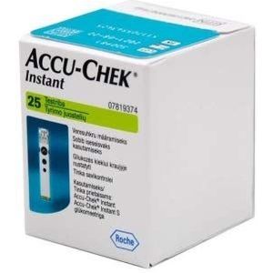 Roche Diabetes Accu-Chek Instant® bloedsuiker-teststrips - 25 stuks
