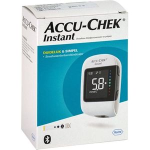 Startset Accu-Chek Instant - Het testen duurt 4 seconden - Hoeveelheid bloed 0.6µl Teststrips zijn niet inbegrepen