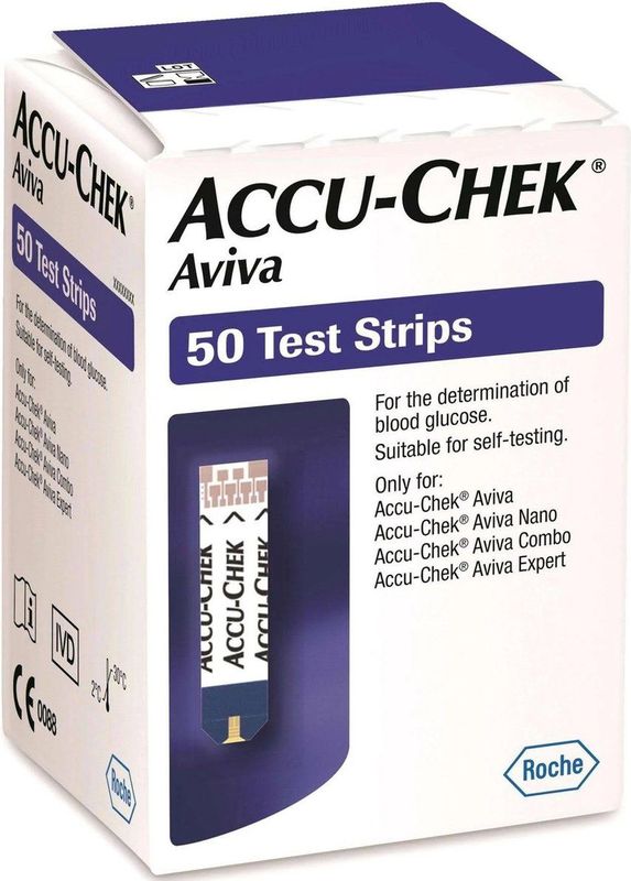 Accu-Chek Aviva teststrips  50 stuks