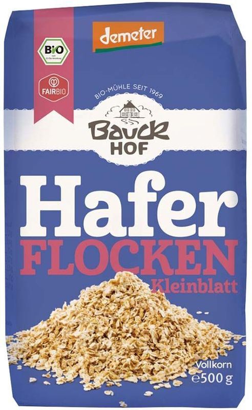 Bauckhof Bio-Haferflocken 'Kleinblatt' demeter, 500 g