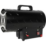 Warmtekanon 10 W Blau - Zwart