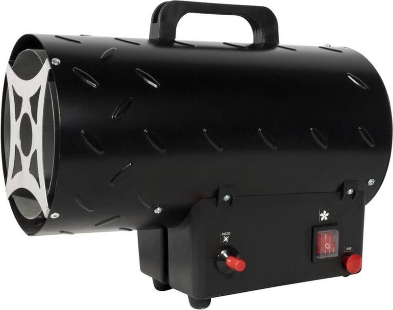 Warmtekanon 10 W Blau - Zwart