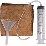 Güde - 95367 RM - Olieverversingsset - Trechter - Oliespuit - Microvezeldoek 30 x 30 cm