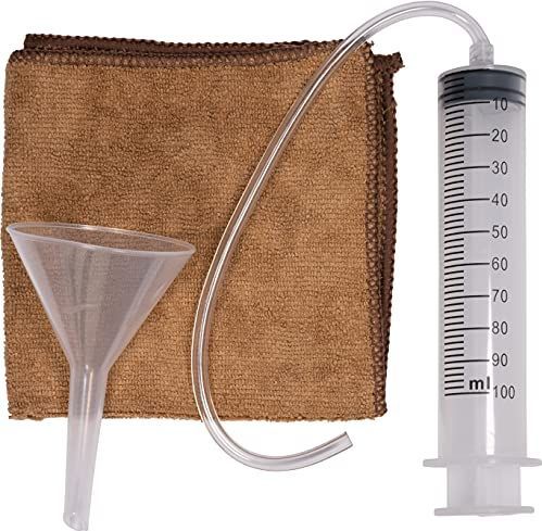 Güde - 95367 RM - Olieverversingsset - Trechter - Oliespuit - Microvezeldoek 30 x 30 cm