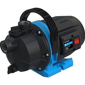 Güde GP 6035 Tuinpomp, 600 W, max. debiet 3200 l/u, aanzuighoogte tot 7 m, aansluitschroefdraad 1 inch IG, jetpomp voor tuinirrigatie