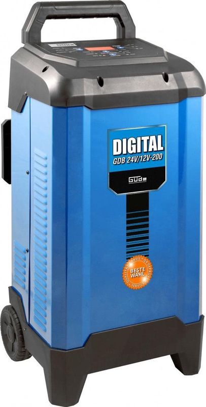Güde - DIGITAL GDB Acculader - 12V/24V - 250A - Microprocessor Gestuurd