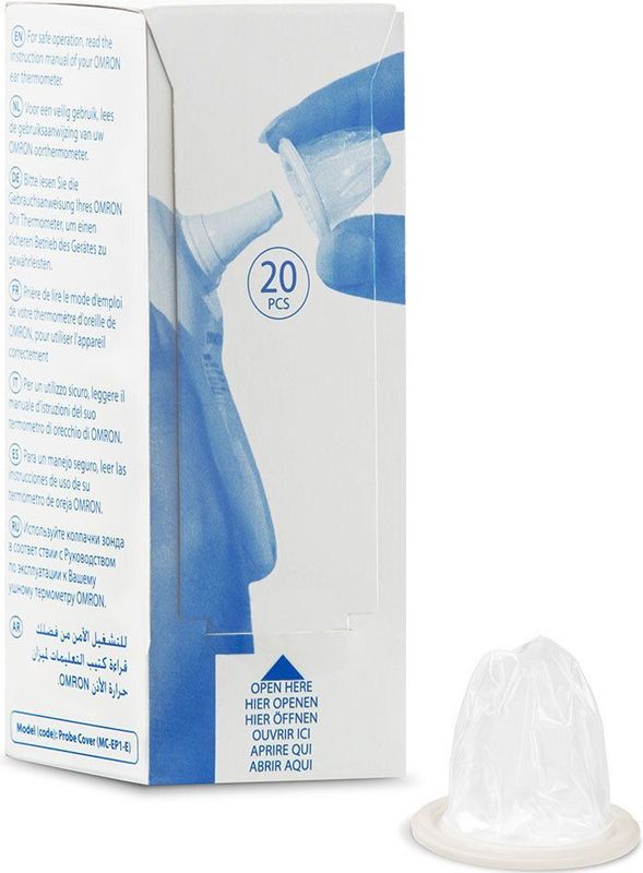 Omron - Gentle Temp Dopjes - Persoonlijke Verzorging - 20 Stuks