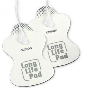 OMRON Long Life Pad Elektroden Pads - Hydrogel Pads - Gel Pads - Elektrodentherapie - 2 Stuks