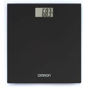 OMRON HN289 Personenweegschaal - Digitale Weegschaal - Scale Body - Weight Scale - Max. 150kg - Diep Zwart