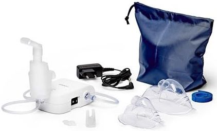 Vernevelaar - Compact - Wit - PVC - Inclusief Vernevelset en Maskers