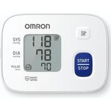 OMRON RS1 Bloeddrukmeter Pols - Blood Pressure Monitor met Hartslagmeter – Onregelmatige Hartslag - Klinisch Gevalideerde Polsbloeddrukmeter - 13,5 tot 21,5 cm Manchet – 5 jaar Garantie