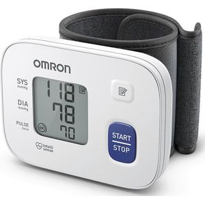 OMRON RS1 Bloeddrukmeter Pols - Blood Pressure Monitor met Hartslagmeter – Onregelmatige Hartslag - Klinisch Gevalideerde Polsbloeddrukmeter - 13,5 tot 21,5 cm Manchet – 5 jaar Garantie