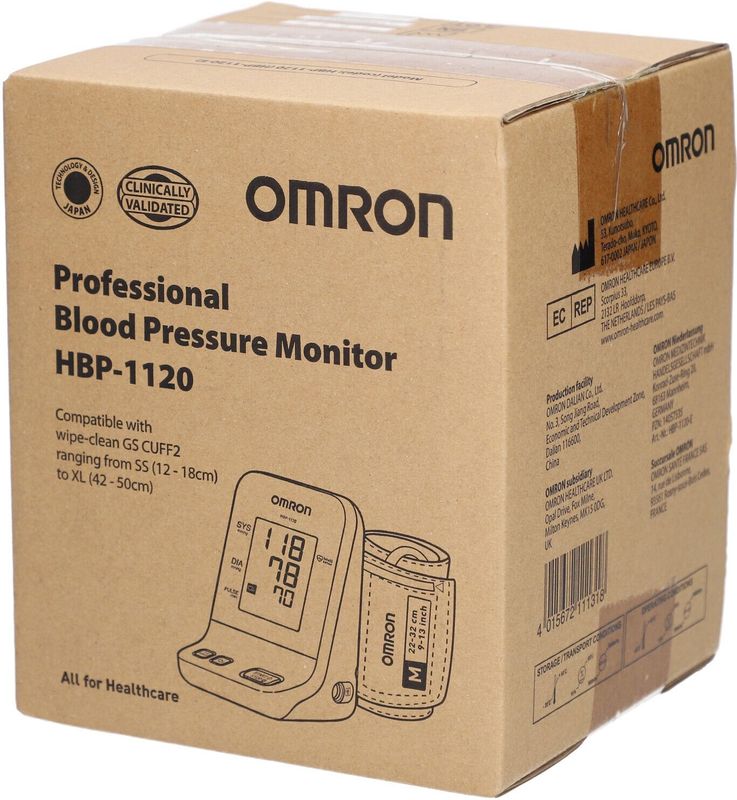 Omron HBP-1120 Bloeddrukmeter - Bloeddrukmeter - Wit - Medisch Toestel