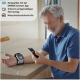 Omron Handgelenk-Blutdruckmessgerät RS3 Intelli IT digitales Handgelenk-Blutdruckmessgerät, klinisch validiert, mit kostenloser Smartphone App OMRON connect