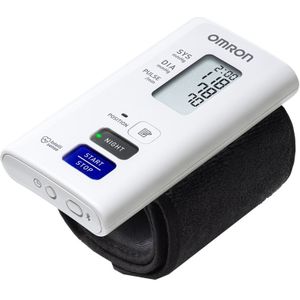 OMRON NightView, klinisch gevalideerde polsbloeddrukmeter speciaal ontworpen voor geluidloze bloeddrukmetingen ’s nachts en voor gebruik overdag, met bluetooth connectie
