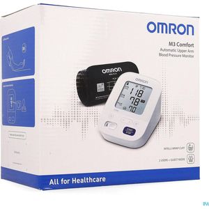 Omron M3 Comfort - Bovenarm Bloeddrukmeter - Compact en Praktisch