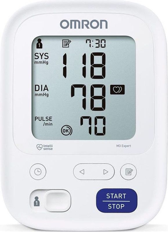 OMRON M3 Bloeddrukmeter - Volautomatisch - Comfortabel Manchet