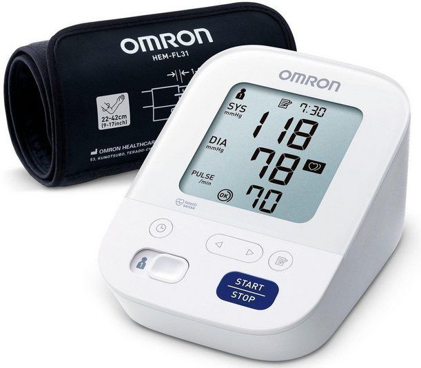 OMRON X3 Comfort - Bloeddrukmeter Bovenarm - Hartslagmeter - 22 tot 42 cm Manchet