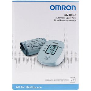Omron - M2 Basic - Bloeddrukmeter - Bovenarm - Wit - Geheugen voor 30 Metingen