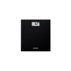 Omron HN300T2 Intelli IT, Elektronische Personenwaage, 150 kg, Schwarz, kg, lb, Rechteck, Berührung