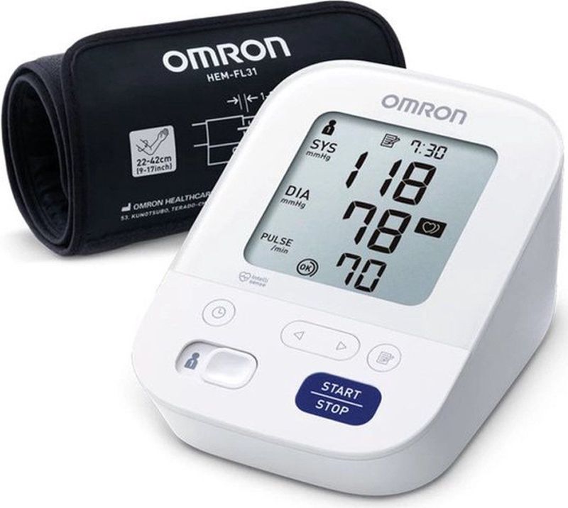 Bloeddrukmeter Omron M3 Comfort versie 2020