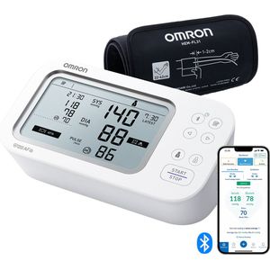 nieuwe OMRON X7 Smart AFib Bloeddrukmeter voor bovenarm | Check voor AFib bij elke bloeddrukcontrole | Klinisch gevalideerd, inclusief zwangerschap en diabetes | 2 gebruikers | Intelli Wrap Manchet 22-42cm