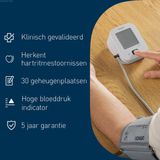 OMRON - X2 Essential - Bovenarm Bloeddrukmeter - Zacht ML Manchet - Klinisch Geverifieerd
