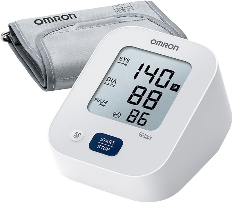 OMRON - X2 Essential - Bovenarm Bloeddrukmeter - Zacht ML Manchet - Klinisch Geverifieerd