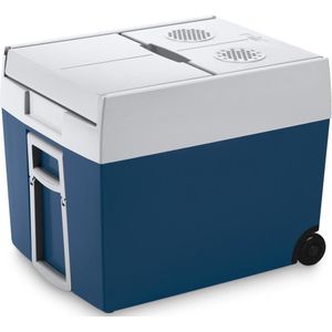 Mobicool MT48W Thermo-elektrische Koelbox met Wielen - 48l - 12/230v - Blauw/Wit
