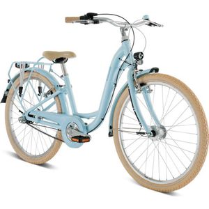 Puky Skyride M24 - Kinderfiets - 24 inch - 3 versnellingen - Retro blauw