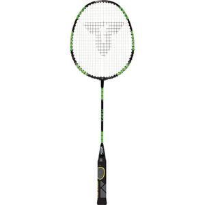 Talbot Torro Leerracket voor Badminton ELI Teen, korte lengte 63 cm, leergreep, isometrische kop, ideaal voor sport en schooltraining, 419614
