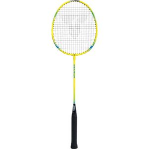 Talbot Torro 429806 Badminton Attacker, racket voor beginners van gehard staal, klassieke hoofdvorm