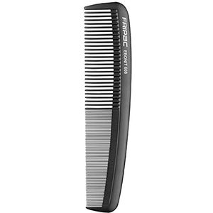 Fripac - 608 - Haarborstel - Zwart - Ebonite, Hitte- en Chemisch Bestendig, 20 cm