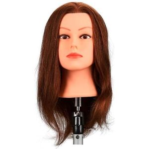 Fripac-Medis Echt Haar Oefenhoofd Haarlengte 40 cm