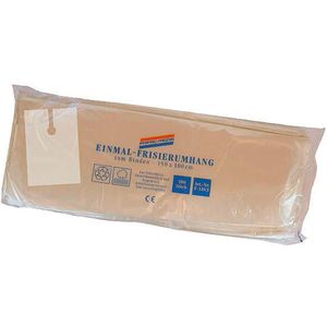 Fripac-Medis - Wegwerp Kapperscapes - Transparant - 150 x 100 cm - 100 Stuks