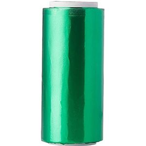 Fripac-Medis Aluminium haarfolie voor Wrapmaster 500, glad 50 m x 12 mm, groen