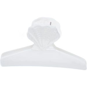 Fripac-Medis Fashion haarclips grootte 80 x 45 cm, zak met 12 stuks, wit